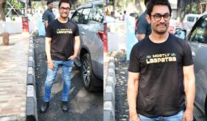 Aamir Khan's T-shirt catches attention before the release of 'Missing Ladies', video goes viral - India TV Hindi