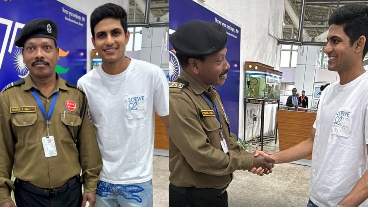 Shubman Gill met the father of Jharkhand's star player after winning Ranchi test, is part of Gujarat Titans in IPL - India TV Hindi