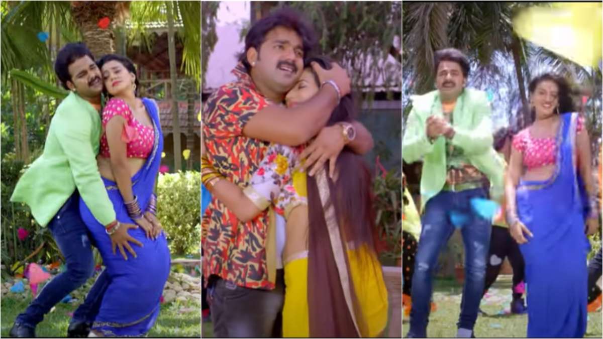 The craze for this romantic song of Pawan Singh and Akshara Singh is not decreasing - India TV Hindi