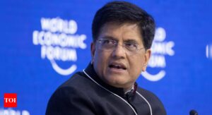 Twenty-two countries apply for WTO membership, India to support as leader of Global South: Piyush Goyal |  India Business News - Times of India
