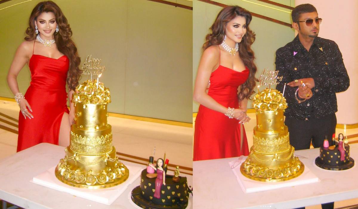 Urvashi Rautela told the merits of the cake worth Rs 3 crore, know what the actress liked - India TV Hindi