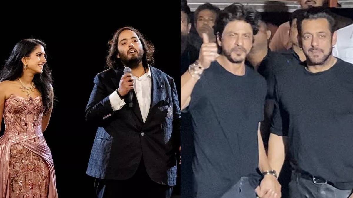 Anant Ambani's pre-wedding bash held again in Jamnagar, video of Salman and Shahrukh - India TV Hindi