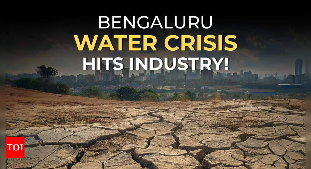 Bengaluru water crisis hits industry!  Employees skip work, opt for work from home in India's Silicon Valley - Times of India