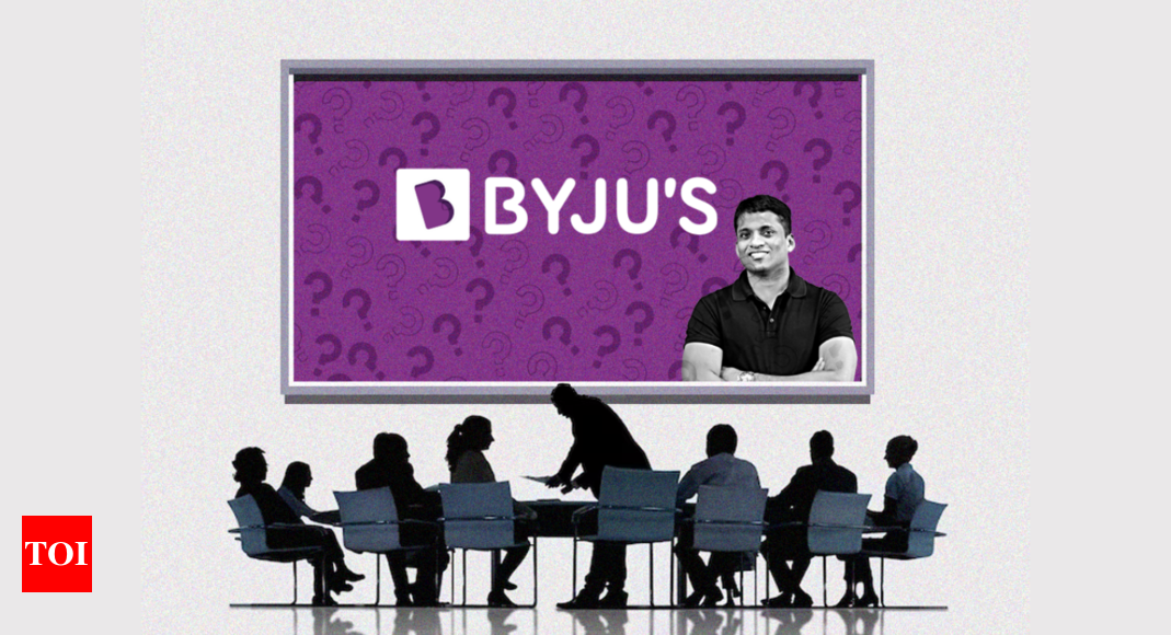 Byju's invites shareholders to invest in rights issue - Times of India