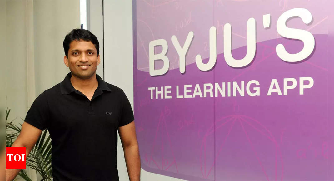 Byju's unable to pay salaries as funds locked: Founder Raveendran - Times of India
