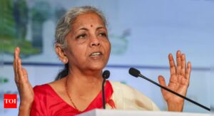 FM Sitharaman to inaugurate conference of GST enforcement chiefs on Monday - Times of India