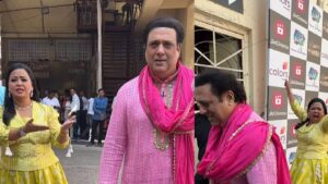 Govinda was going ahead, Bharti Singh who was coming behind did a funny act, video went viral - India TV Hindi