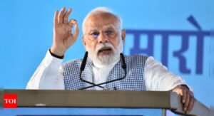 India will take lead in AI, says PM Modi - Times of India