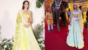 Ivanka liked Ananya's fashion!  Lehenga repeated in Anant Ambani's pre-wedding - India TV Hindi