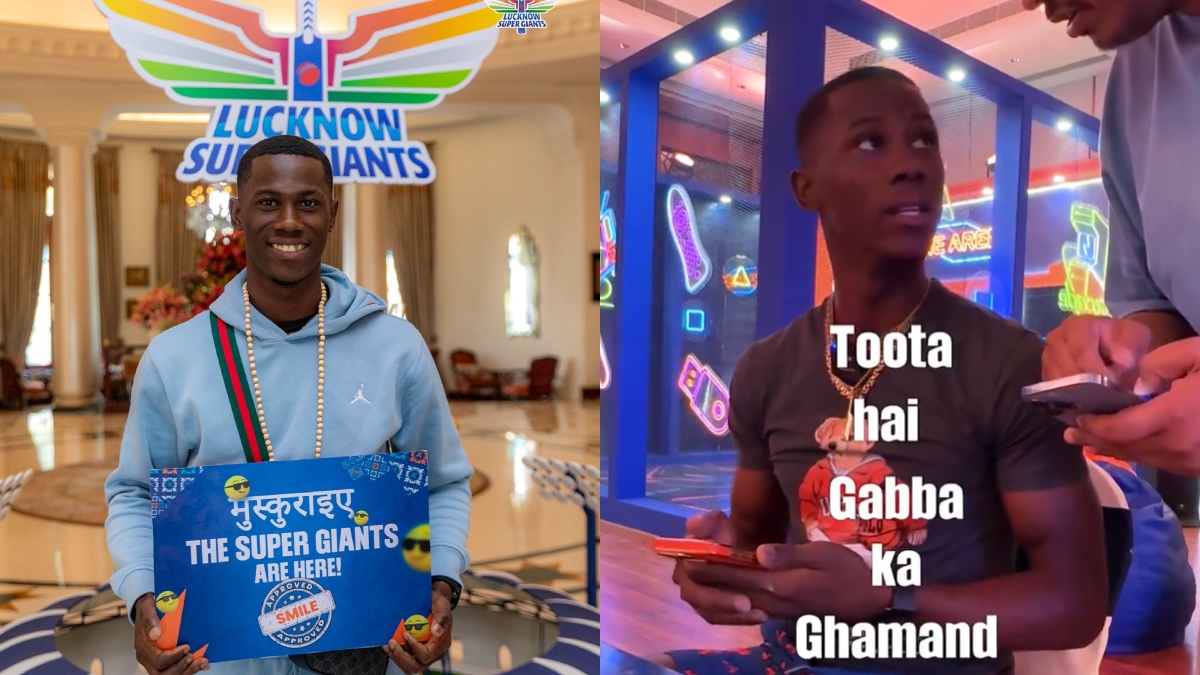 LSG welcomed Shamar Joseph like this, Gaba's pride broken again - India TV Hindi