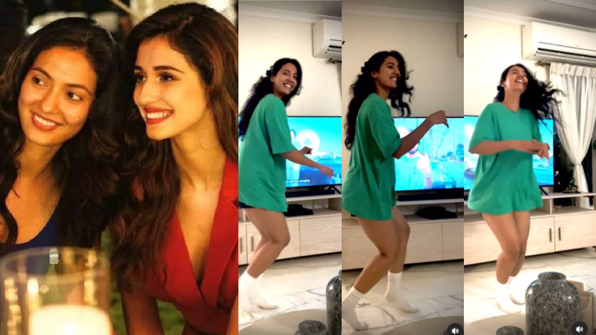 Not only is Disha Patani beautiful, her army sister competes with her skills, watch video - India TV Hindi