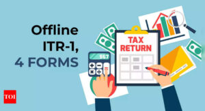 Offline ITR-1, 4 forms FY 2023-24: Income tax department releases new forms for AY 2024-25;  know the details here |  India Business News - Times of India