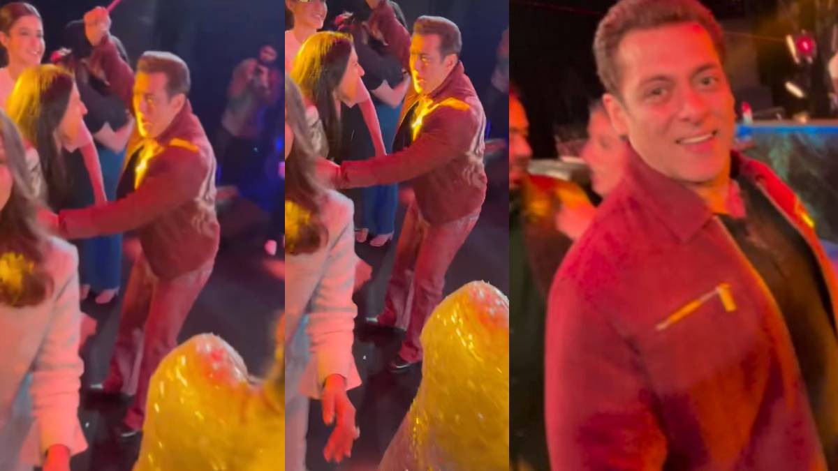 Radhika Merchant danced fiercely with Salman Khan, fun filled video went viral - India TV Hindi