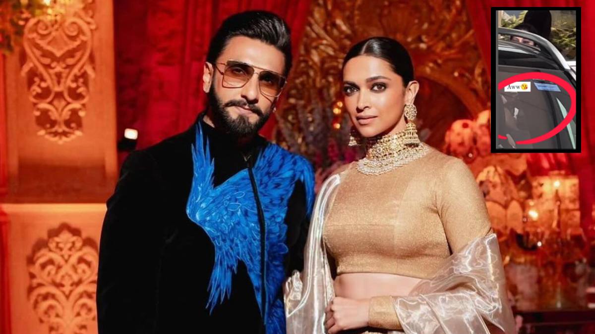 Ranveer Singh's love increased after Deepika's pregnancy, now the kiss video went viral - India TV Hindi