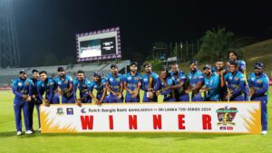 Sri Lankan players celebrated the series win with timed-out celebration, Bangladesh team captain also responded - India TV Hindi