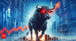 Stock market today: BSE Sensex surges 1,000 points to cross 73,000;  Nifty50 above 22,300 - Times of India