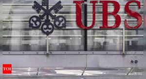 Swiss bank UBS targets US deals, says chairman - Times of India