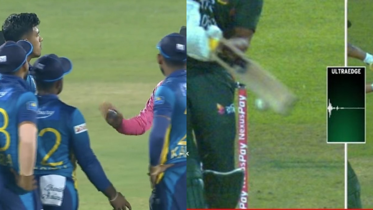 There was a big ruckus in the match between Bangladesh and Sri Lanka, Sri Lankan players got angry over the decision of the third umpire, watch Video - India TV Hindi