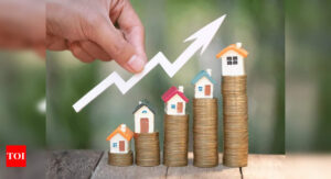 UK house prices rise for the first time in over a year, lender Nationwide says - Times of India