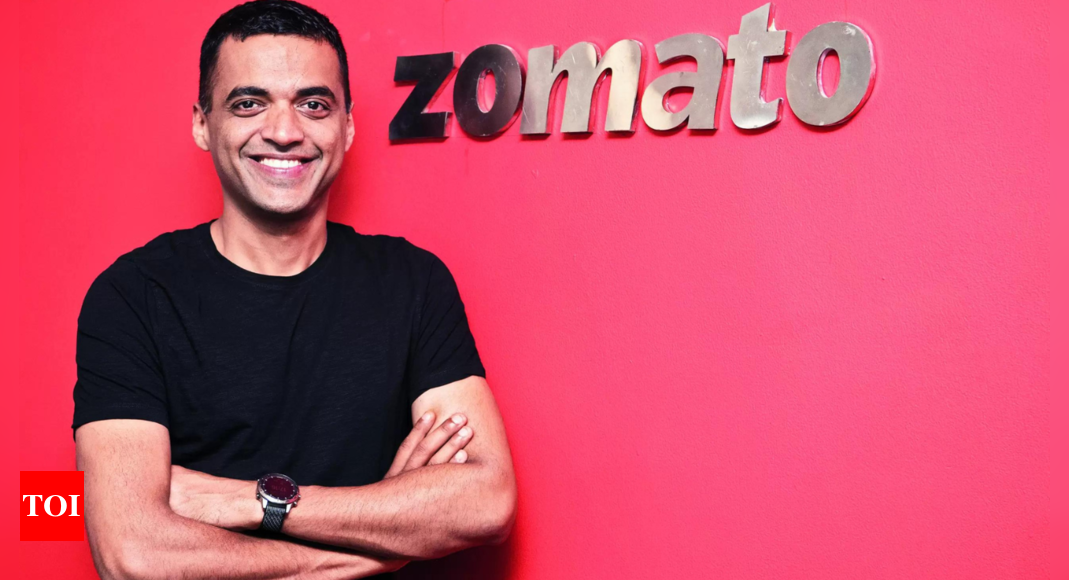 Zomato Chief Deepinder Goyal Urges Startups to Innovate for Longevity.  Mumbai News - Times of India