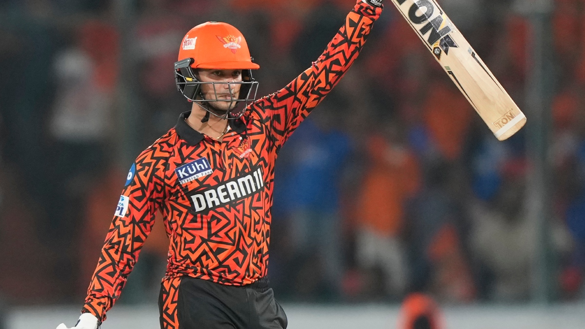 Abhishek Sharma's big feat for SRH, the first uncapped Indian player to do so - India TV Hindi