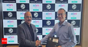 Adani Total Energies E-Mobility inks MoU with MG Motors India - Times of India