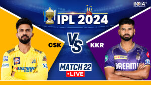 CSK vs KKR Live: Shreyas Iyer's challenge to Ruturaj Gaikwad, toss will happen in some time - India TV Hindi