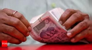 Currency in circulation rises despite Rs 2,ooo note withdrawal - Times of India