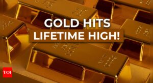 Gold rate today: Yellow metal price hits record high;  reaches Rs 71,150 per 10 gram, gains soar to Rs 7,700 by 2024 |  India Business News - Times of India