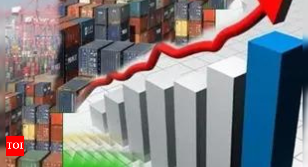 Goods exports dip 3%, imports 5% in 2023-24 - Times of India