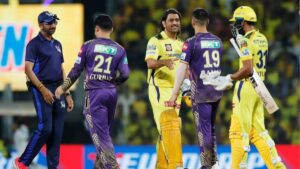 IPL 2024: Despite the defeat by CSK, KKR did not suffer any loss in the points table, RR remains on top - India TV Hindi