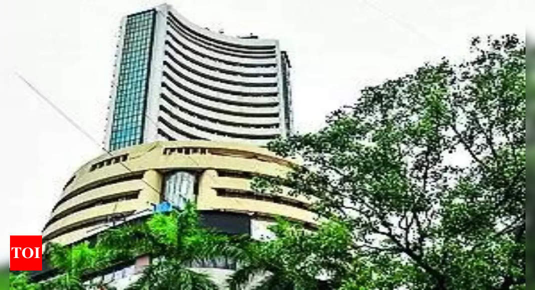 In a 1st, sensex breaches 75,000-mark intra-day;  Nifty scales new peak - Times of India