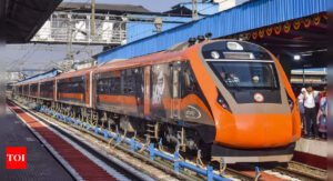 Indian Railways says Vande Bharat Express very popular;  over 2 crore people traveled by new trains since 2019 launch - Times of India