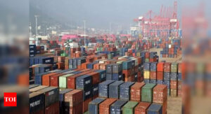 India's merchandise exports dip marginally in March, FY24 shipments at $437 bn - Times of India