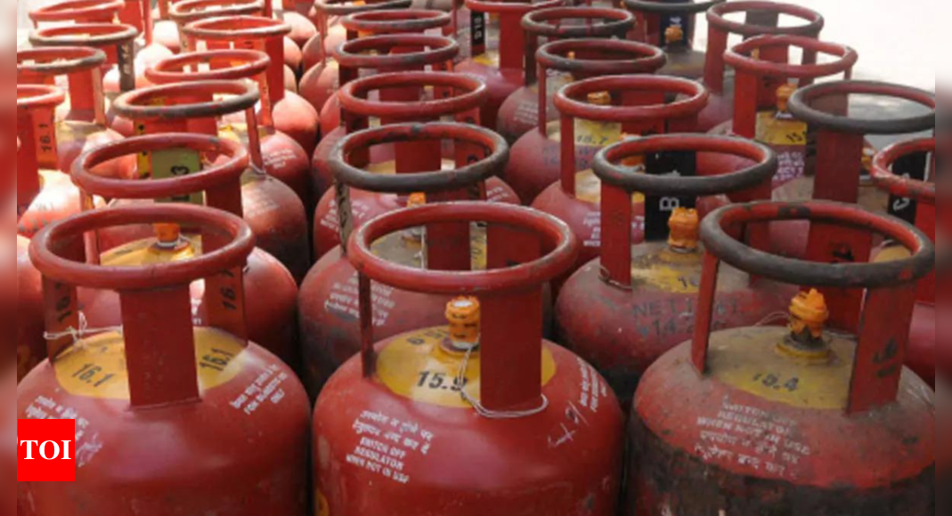 Oil companies cut price of 19 kg commercial and 5 kg FTL cylinders - Times of India