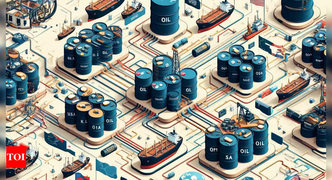 Russian oil dominates India's oil imports;  share of Iraq, Saudi Arabia, UAE and US falls - Times of India