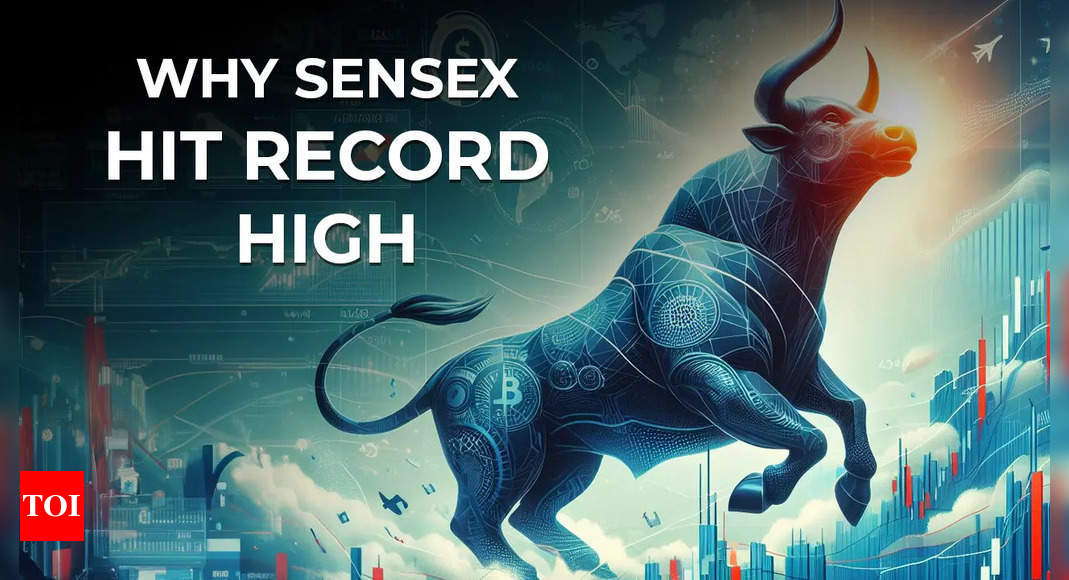 Stock market rally today: Why BSE Sensex & Nifty50 hit record highs - top reasons for bulls partying - Times of India