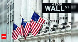 US stocks end sharply lower as sticky inflation dims rate cut hopes - Times of India