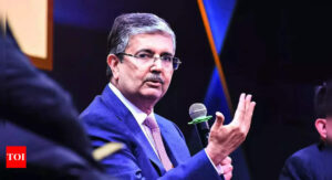 Uday Kotak's warning!  Brace for global turbulence, China imploding & why he believes interest rates will remain higher for some time - Times of India