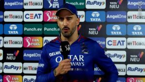 What did captain Faf du Plessis say after RCB's defeat, told where the mistake happened - India TV Hindi