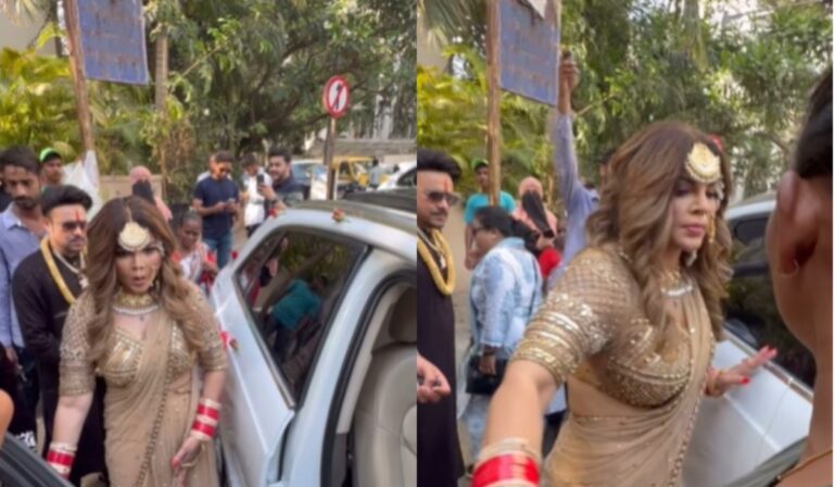 Rakhi Sawant did one thing like this with a fan on the center of the street, folks bought indignant after seeing it – India TV Hindi